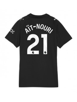 Billige Manchester City Rayan Ait-Nouri #21 Bortedrakt Dame 2025-26 Kortermet